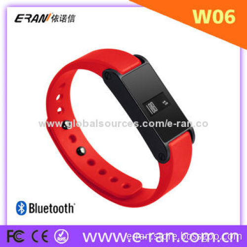 ER-W06 Bluetooth Smart Bracelet with 0.49-inch OLED Screen, 2.4GHz CPU Speed